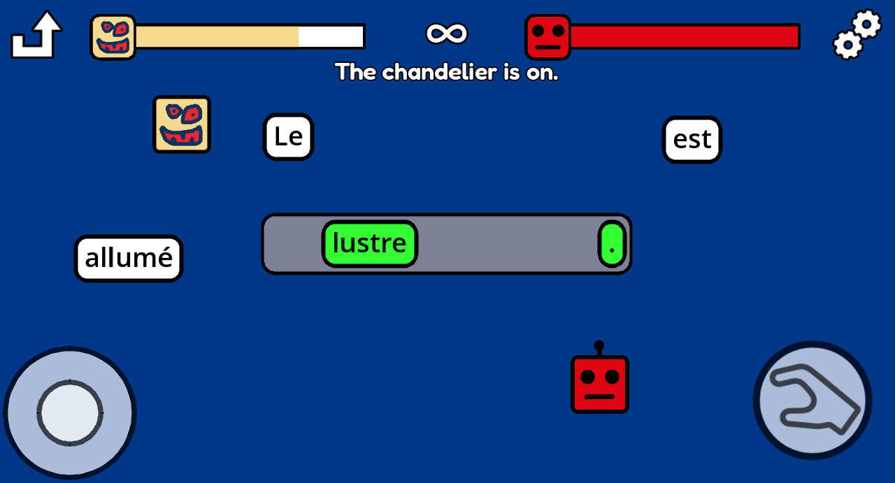Boss duel in Langario