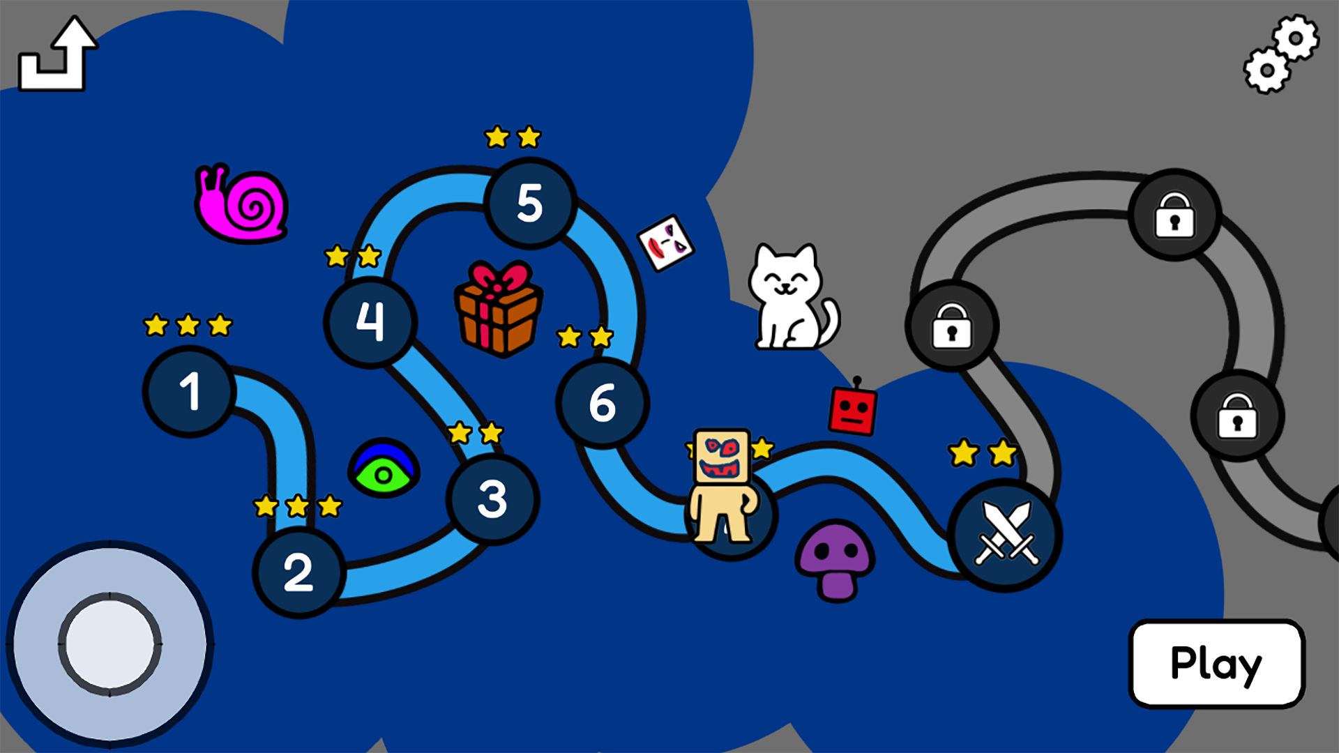 Langario campaign map
